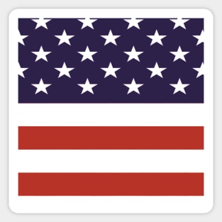 Stars and Stripes Red White and Blue USA Flag Sticker